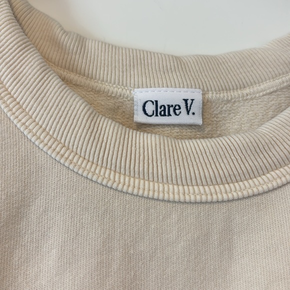 Clare V. “Je ne sais quoi” sweatshirt - Small - Picture 3 of 6